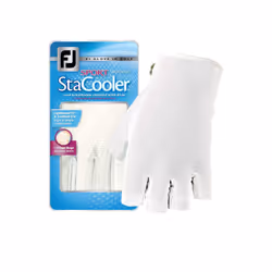 FootJoy Womens StaCooler Sport Golf Glove  White Medium  Worn on Left Hand