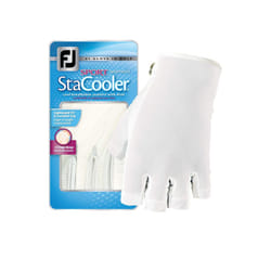 FootJoy Womens StaCooler Sport Golf Glove  White Large  Worn on Left Hand