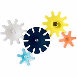 Tomy Boon Cogs Bath building set Multicolour