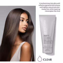 ECRU NEW YORK LUXE GLOSS Hair Gloss for Enhanced Color and Glass-Like Shine  Clear