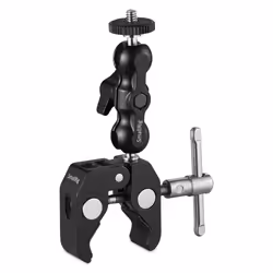 SMALLRIG Camera Super Clamp Mount with Ballhead Magic Arm, Double Ball Adapter with Bottom Clamp - 2164