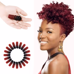 MIMAN 5 Packs 10 Inch Short Saniya Curls Crochet Hair for Black Women 12MM Bouncy Crochet Braids Synthetic Braiding Hair for  ...