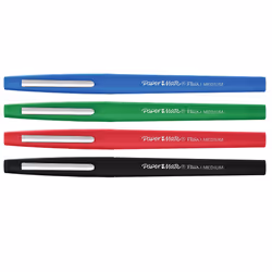 Paper Mate Flair Felt Tip Pens  Medium Point (0.7mm)  Business Colors  8 Count