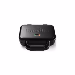 Breville Ultimate Deep Fill Toastie Maker | 2 Slice Sandwich Toaster | Removable Non-Stick Plates | Stainless Steel | Black [ ...