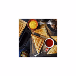 Breville Ultimate Deep Fill Toastie Maker | 2 Slice Sandwich Toaster | Removable Non-Stick Plates | Stainless Steel | Black [VST082]
