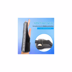 Powerful Little Finger Splint, Breathable Finger Splints for Little Finger Broken Finger Arthritis Pinky Finger Splint