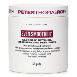 Peter Thomas Roth   - Even Smoother Glycolic Retinol Resurfacing Peel Pads 017517   - 60pads