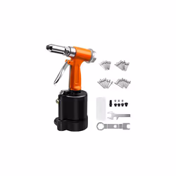 Pneumatic Duty Air Hydraulic Riveter 2448mm 316 332 18 532 Capacity Pop Riveter Rivet Gun 500PCS Rivet