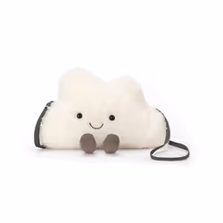 Jellycat Amuseable Cloud Bag Crossbody Purse with Zip Top Gifts for Ki