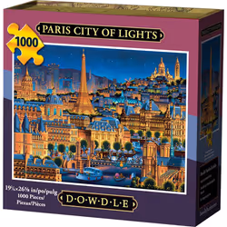 Dowdle Folk Art Paris City of Lights, 1000 pc(s), Landscape