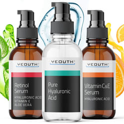 Retinol Serum for Face, Vitamin C Serum for Face with Hyaluronic Acid Serum for Face, Retinol for Face Serum, Vitamin C Face Serum for Women, Skin