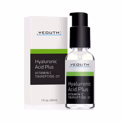 YEOUTH Best Anti Aging Vitamin C Serum with Hyaluronic Acid & Tripeptide 31 Trumps ALL Others. Ã¢ÂÂ¦ (1oz)