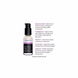 Anti-aging Super Serum, Ferulic Acid, Vitamin C, Vitamin E, Hyaluronic Acid by YEOUTH. Night Cream and Day Cream. Face Cream Reduces Visible Signs Of