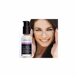 Anti-aging Super Serum, Ferulic Acid, Vitamin C, Vitamin E, Hyaluronic Acid by YEOUTH. Night Cream and Day Cream. Face Cream Reduces Visible Signs Of