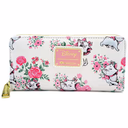 Loungefly x Disney Marie Floral AOP Faux Leather Wallet (Multi  One Size)