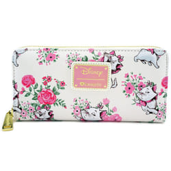 Loungefly x Disney Marie Floral AOP Faux Leather Wallet (Multi  One Size)