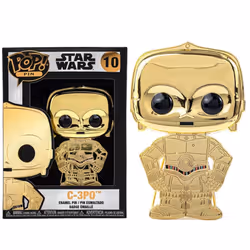 Funko Star Wars C-3PO Large Enamel POP Pin - 10 CM