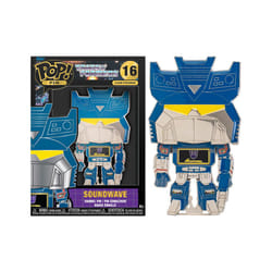 Funko Transformers Soundwave Large Enamel POP Pin - 10 CM