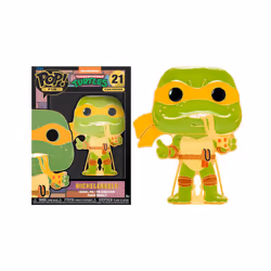 Funko Teenage Mutant Ninja Turtles Michelangelo POP Pin - 10 CM