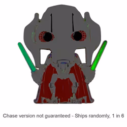 Star Wars General Grievous 4" Pop! Enamel Pin