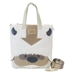 Loungefly Avatar Appa & Momo Sherpa Beige, Gold, Grey, White Girl Tote bag