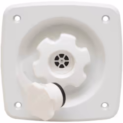 Jabsco Flush Mount Water Pressure Regulator 45psi - White
