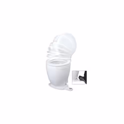 Jabsco Lite Flush 12V Toilet wFootswitch