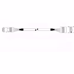 Supermicro CBL-0341L, 0.7 m, USB A, Male, Male, 1 pc(s)