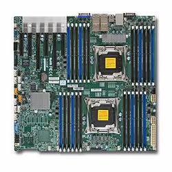 Supermicro X10DRI-T4+, Intel, LGA 2011 (Socket R), E5-2600, 32 nm, 9.6 GT/s, 145 W