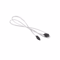 Supermicro SATA 0.7 m, 0.7 m, SATA I, Male/Male, White, Straight, Straight