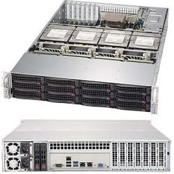 Supermicro 829HE1C4-R1K02LP Rack Black, Metallic 1000 W
