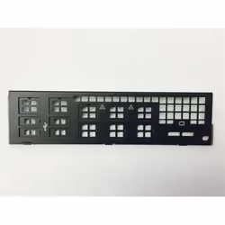 Supermicro MCP-260-00100-0B, Rack, I/O shield, Metal, Black, SC510/SC505/SC504, 1 pc(s)