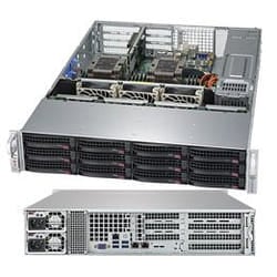 Supermicro SuperServer 6029P-WTRT Intel C622 LGA 3647 (Socket P) Rack (2U) Black