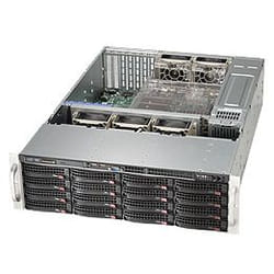 Supermicro SC836BE1C-R1K23B Rack Black 1200 W