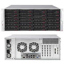 Supermicro SuperServer 6049P-E1CR24L C624 LGA 3647 (Socket P) Rack (4U) Black