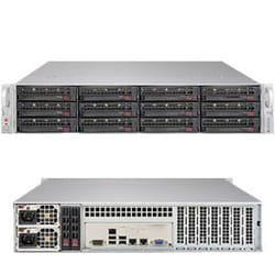 Supermicro SSG-6029P-E1CR12T server barebone LGA 3647 (Socket P) Rack (2U) Black