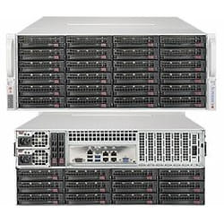 Supermicro SuperServer 6049P-E1CR36H C624 LGA 3647 (Socket P) Rack (4U) Black