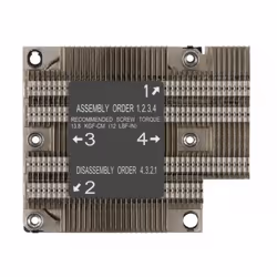 Supermicro SNK-P0067PD computer cooling system Processor Heatsink/Radiatior
