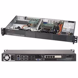 Supermicro SuperServer 5019A-12TN4, Intel SoC, BGA 1310, Intel, DDR4-SDRAM, 4GB, 8GB, 16GB, 64 GB