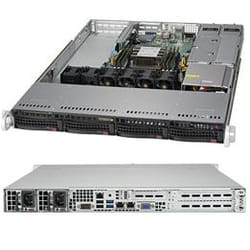 Supermicro CSE-815TQC-R504WB2 computer case Rack Black 500 W