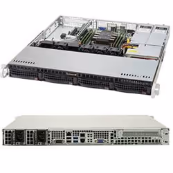 Supermicro SuperServer 5019P-MR, Intel® C621, LGA 3647 (Socket P), Intel® Xeon®, DDR4-SDRAM, 768 GB, 192 GB