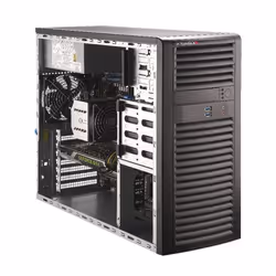 Supermicro 5039A-i Intel C422 LGA 2066 Mid-Tower Workstation Barebone System, Midi-Tower, Workstation barebone, Intel® C422, ...