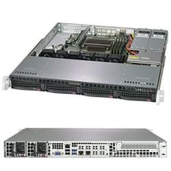 Supermicro SuperServer 5019C-MR Intel C246 LGA 1151 (Socket H4) Rack (1U) Black