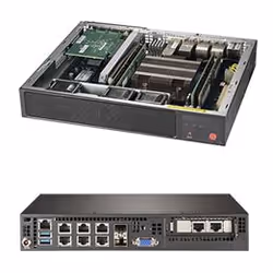 Supermicro SuperServer E300-9D-4CN8TP, Intel SoC, Intel® Xeon®, D-2123IT, 4GB, 8GB, 16GB, 32GB, 64GB, 128MB, 512 GB, 2133,240 ...