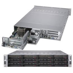Supermicro SuperServer 6029TR-DTR Intel® C621 LGA 3647 (Socket P) Rack (2U) Black