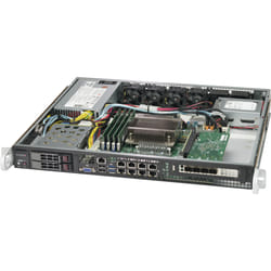 Supermicro SuperChassis 513BTQC-350B Rack (1U) Black