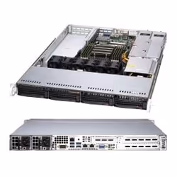 Supermicro A+ Server 1014S-WTRT, Socket SP3, AMD, AMD EPYC, DDR4-SDRAM, 2 TB, 3200 MHz