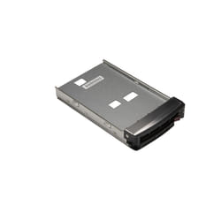Supermicro MCP-220-73301-0N storage drive enclosure HDD/SSD enclosure Black, Stainless steel 3.5"