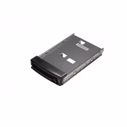 Supermicro MCP-220-73301-0N storage drive enclosure HDD/SSD enclosure Black, Stainless steel 3.5"