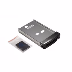 Supermicro MCP-220-73301-0N storage drive enclosure HDD/SSD enclosure Black, Stainless steel 3.5"